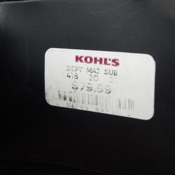 APT.9 Women's Black Buckled Block Heel Booties Size 9.5 M - Picture 7 of 16